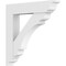 Ekena Millwork Standard Olympic Architectural Grade PVC Bracket with Traditional Ends, 5"W x 36"D x 36"H BKTP05X36X36OLY01 - alternate 1
